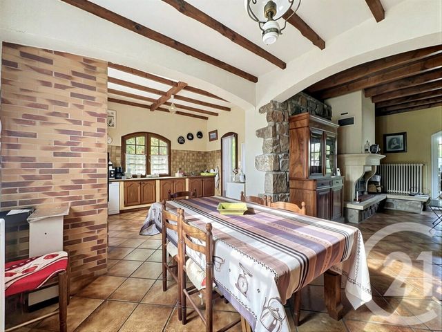 maison à vendre - 8 pièces - 248.0 m2 - SALAISE SUR SANNE - 38 - RHONE-ALPES - Century 21 Hestia Ldi
