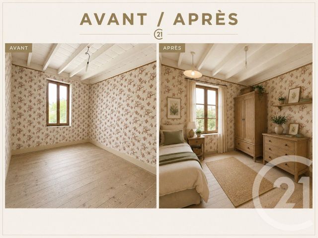 maison à vendre - 4 pièces - 117.0 m2 - REVENTIN VAUGRIS - 38 - RHONE-ALPES - Century 21 Hestia Ldi