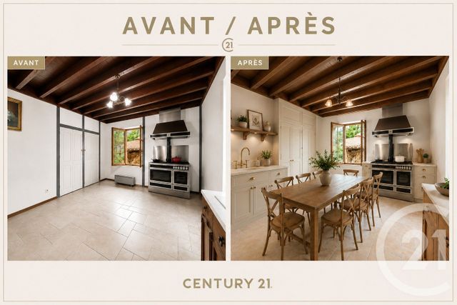maison à vendre - 4 pièces - 117.0 m2 - REVENTIN VAUGRIS - 38 - RHONE-ALPES - Century 21 Hestia Ldi