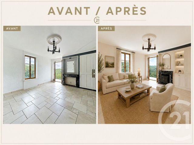 maison à vendre - 4 pièces - 117.0 m2 - REVENTIN VAUGRIS - 38 - RHONE-ALPES - Century 21 Hestia Ldi