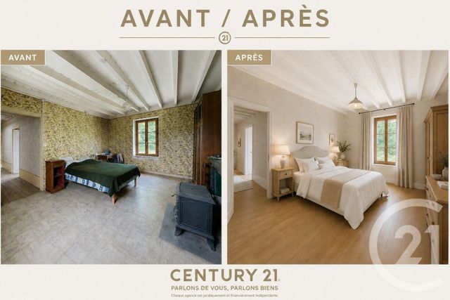 maison à vendre - 4 pièces - 117.0 m2 - REVENTIN VAUGRIS - 38 - RHONE-ALPES - Century 21 Hestia Ldi