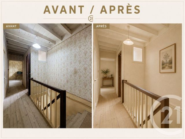 maison à vendre - 4 pièces - 117.0 m2 - REVENTIN VAUGRIS - 38 - RHONE-ALPES - Century 21 Hestia Ldi