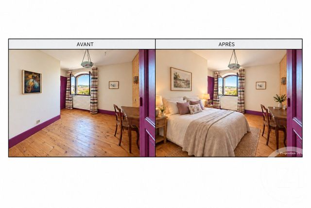 maison à vendre - 7 pièces - 198.0 m2 - ST MAURICE L EXIL - 38 - RHONE-ALPES - Century 21 Hestia Ldi