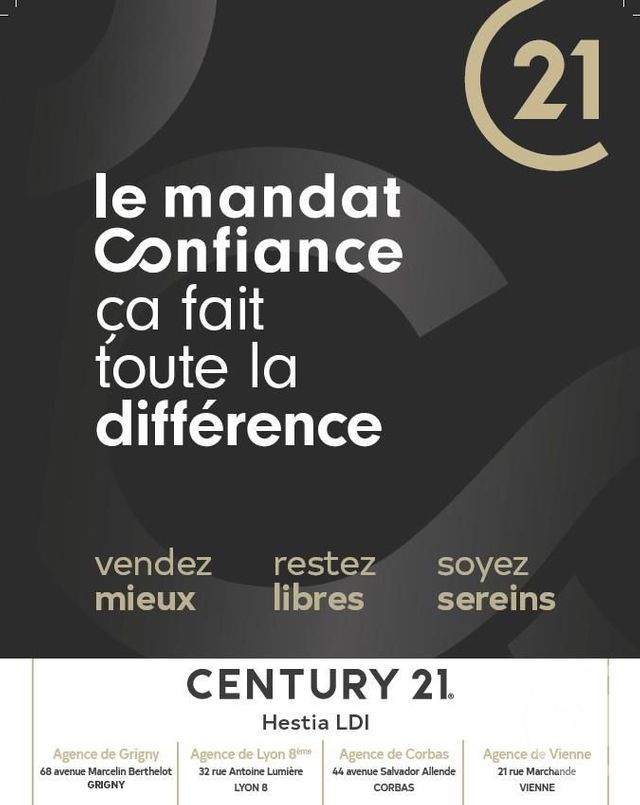 maison à vendre - 5 pièces - 164.6 m2 - MOIDIEU DETOURBE - 38 - RHONE-ALPES - Century 21 Hestia Ldi